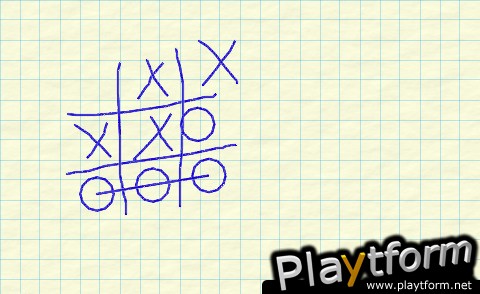 AI Tic Tac Toe - Draw to play w CPU (iPhone/iPod)
