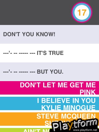 Lyric Genius - 2K Edition (iPhone/iPod)
