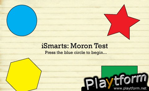 iSmarts: Moron Test (iPhone/iPod)