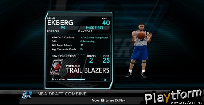 NBA 2K10: Draft Combine (Xbox 360)