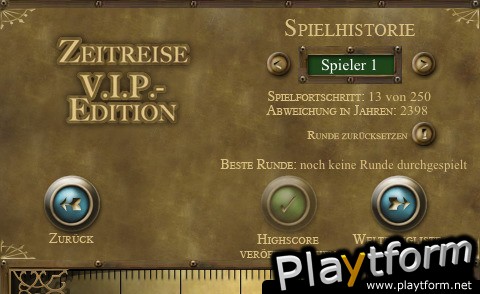 Zeitreise: VIP-Edition - das Quiz uber Promis der Weltgeschichte (iPhone/iPod)