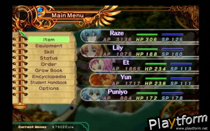 Mana Khemia 2: Fall of Alchemy (PlayStation 2)