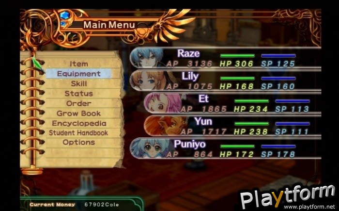 Mana Khemia 2: Fall of Alchemy (PlayStation 2)