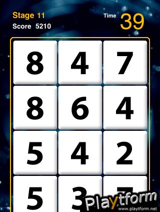 Bigger Number Puzzle (iPhone/iPod)