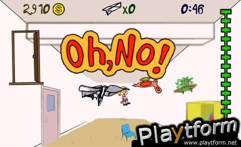 Rock, Paper, Airplane! - A Retro Paper Airplane flight simulator (iPhone/iPod)