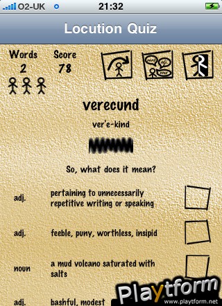 Locution Quiz (iPhone/iPod)