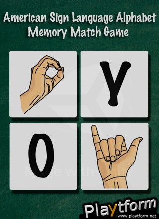 American Sign Language: Memory Match Game (iPhone/iPod)