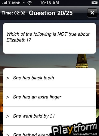 British Quiz (iPhone/iPod)