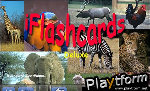 Backyard Zoo iFlashcards Deluxe (iPhone/iPod)