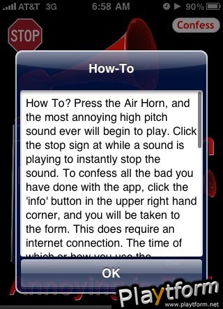 Air Horn (iPhone/iPod)