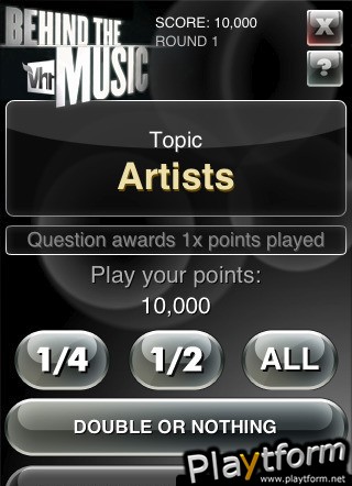 VH1 Behind the Music Trivia Whiz (iPhone/iPod)