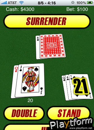 Epic Blackjack (iPhone/iPod)