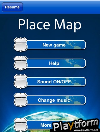 Place Map (iPhone/iPod)