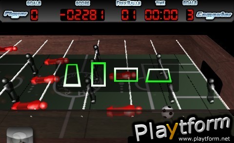 Real Foosball (iPhone/iPod)