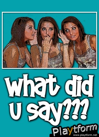 What Did U Say? (iPhone/iPod)