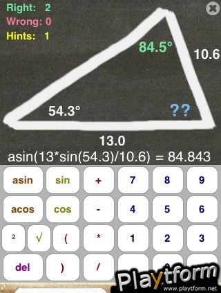 Triangle Tutor (iPhone/iPod)