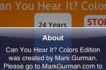 Can You Hear It? Colors Edition (iPhone/iPod)