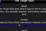 The Tough Quiz (iPhone/iPod)