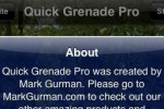 Quick Grenade Pro (iPhone/iPod)