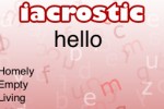 iAcrostic (iPhone/iPod)