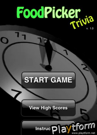 Food Picker Trivia (iPhone/iPod)