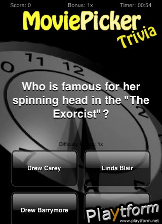 Movie Picker Trivia (iPhone/iPod)