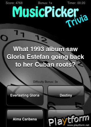 Music Picker Trivia (iPhone/iPod)