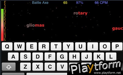 AlphaBattle - Scrabble Typing Game (iPhone/iPod)