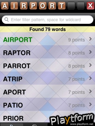 Anagram & Word Lookup (iPhone/iPod)