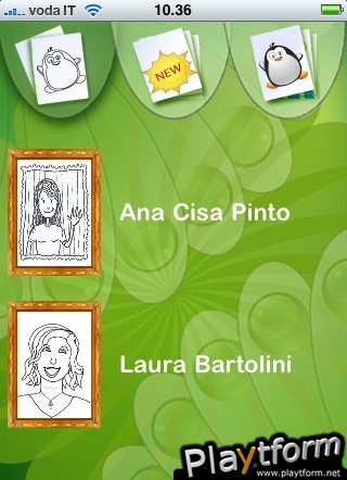 Real Artists Coloring Book (iPhone/iPod)