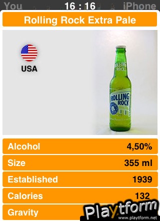 Beer Trumps (iPhone/iPod)