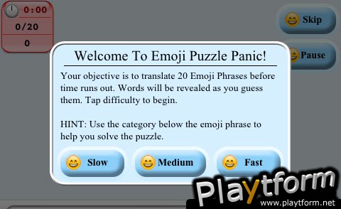 Emoji Puzzle Panic (iPhone/iPod)