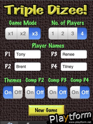 Triple Dice! (iPhone/iPod)