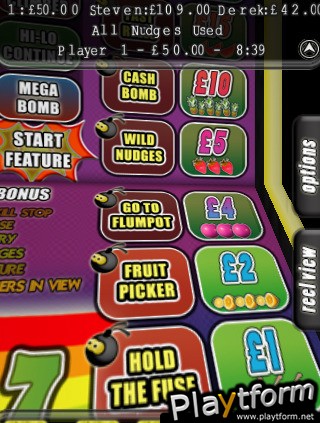 iFruitBomb - The Fruit Machine Simulator (iPhone/iPod)