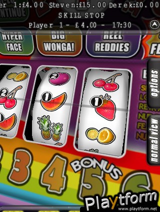 iFruitBomb - The Fruit Machine Simulator (iPhone/iPod)