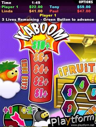 iFruitBomb - The Fruit Machine Simulator (iPhone/iPod)