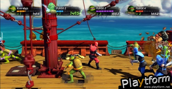 Teenage Mutant Ninja Turtles: Turtles in Time Re-Shelled (Xbox 360)