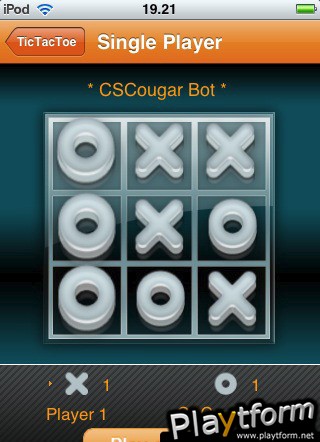 Wi-Fi Tic-Tac-Toe (iPhone/iPod)
