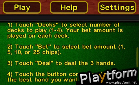 Hold'em Video Poker (iPhone/iPod)