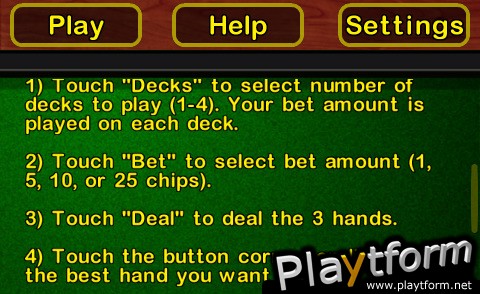 Hold'em Video Poker (iPhone/iPod)