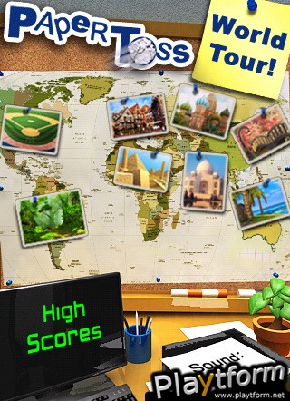Paper Toss: World Tour (iPhone/iPod)
