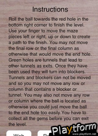 iPuzzleMaze (iPhone/iPod)