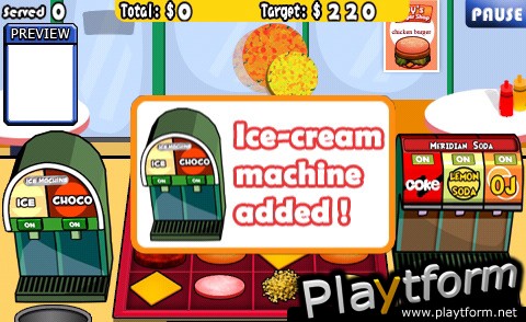 Amy's Burger Shop (iPhone/iPod)