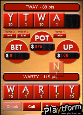 Scrabble Poker (iPhone/iPod)