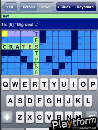 Sunkissed Crosswords - Ink Well 03 (iPhone/iPod)
