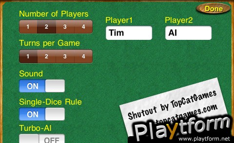 Shutout (iPhone/iPod)