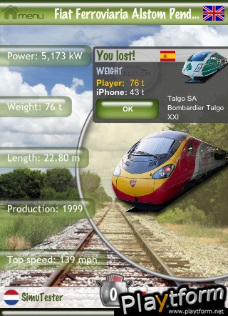 Super Trumps Trains (iPhone/iPod)