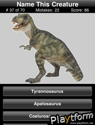 Name This Creature (iPhone/iPod)