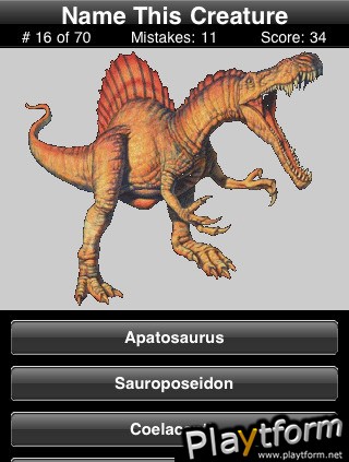 Name This Creature (iPhone/iPod)