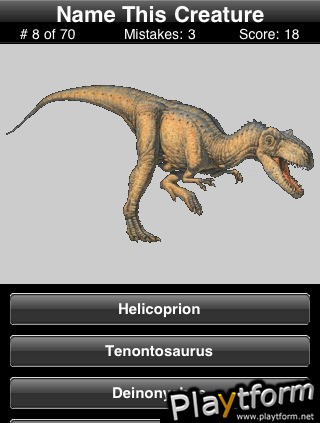 Name This Creature (iPhone/iPod)